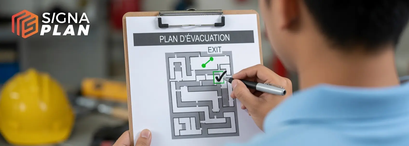 Relevé technique sur site pour plans de sécurité incendie